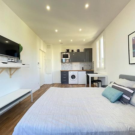 Nice Renting - Cambrai02 - Studio Beach Sea View - Ac - Promenade Des Anglais Luaran gambar