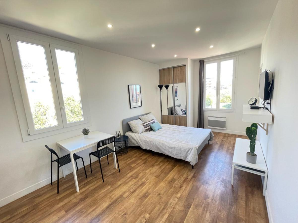 Nice Renting - Cambrai02 - Studio Beach Sea View - Ac - Promenade Des Anglais Luaran gambar